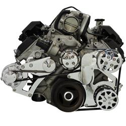 All American Polished Serpentine Kit 05-14 Gen III Hemi 5.7, 6.1 All American Polished Serpentine Kit 05-14 Gen III Hemi 5.7, 6.1